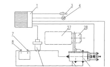 一种M100甲醇发动机冷启动装置及其冷启动方法
